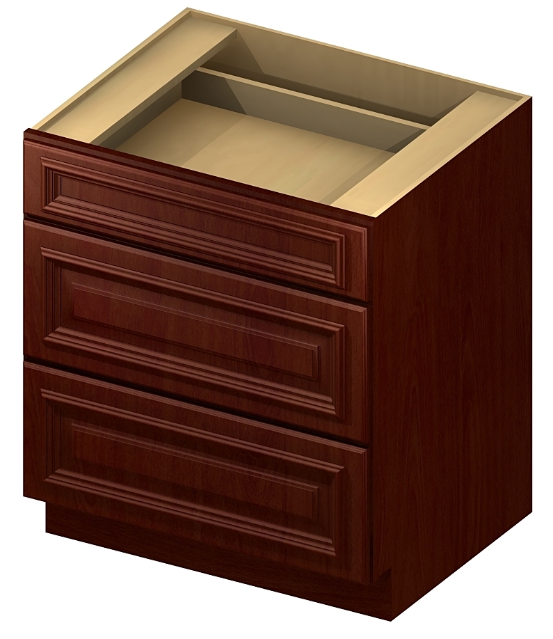 Cc 3db24 3 Drawer Base Cabinet 24 Inch Cabinetcorp