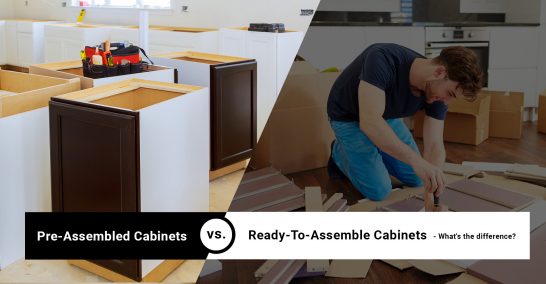 Pre-Assembled Cabinets Vs. Ready-To-Assemble Cabinets - What's The ...