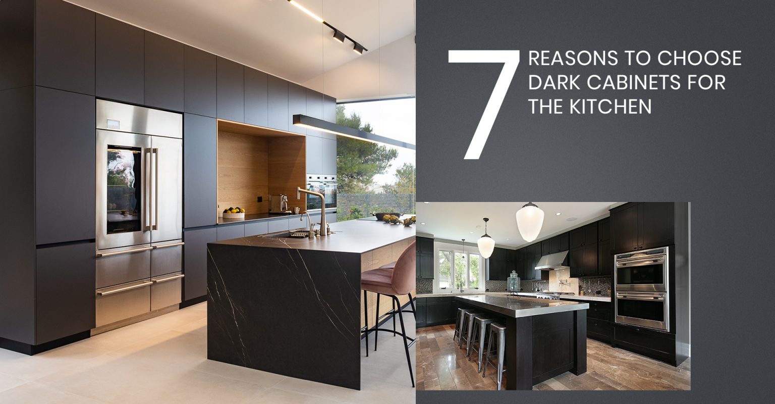7 Reasons to Choose Dark Cabinets for The Kitchen | CabinetCorp
