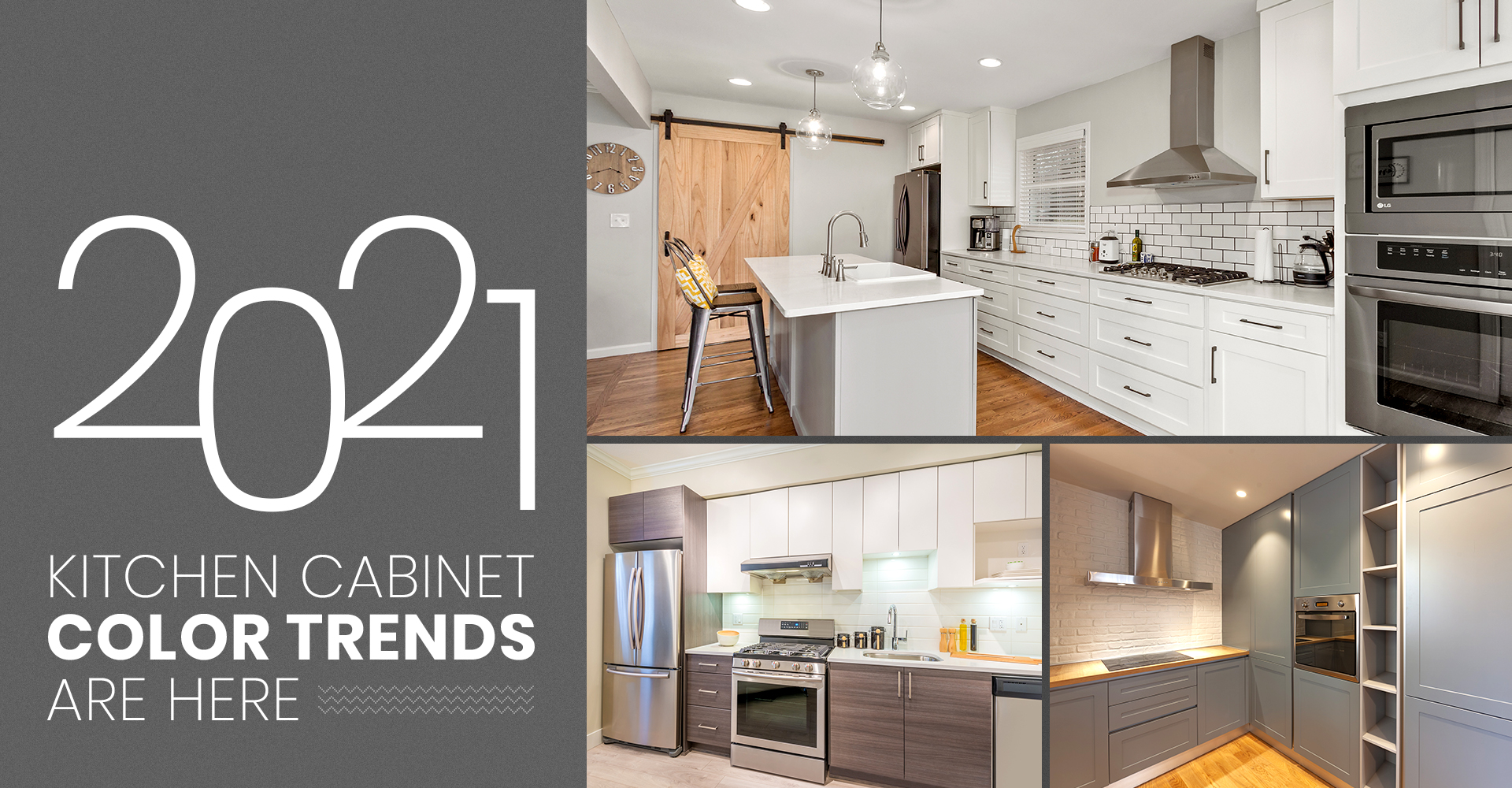 2021 Kitchen Color Trends Are Here