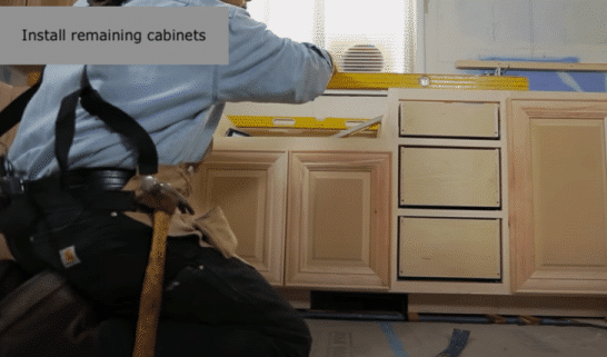 Step-By-Step Guide To Installing Kitchen Cabinets (DIY) - CabinetCorp