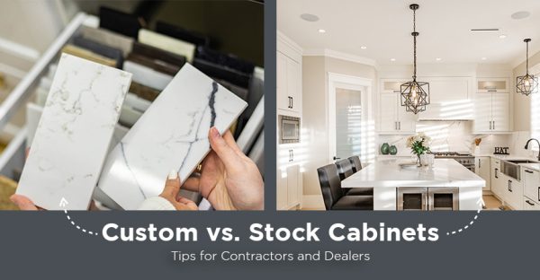 custom vs stock cabinets