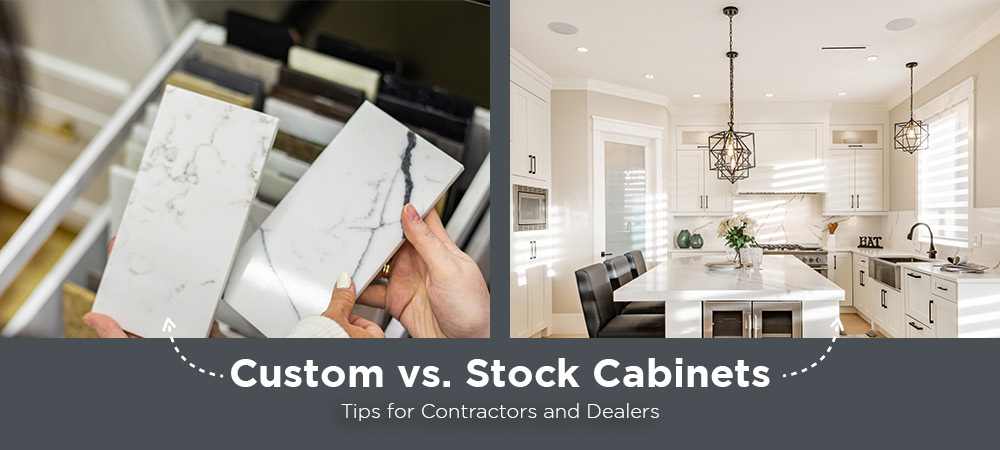 custom vs stock cabinets